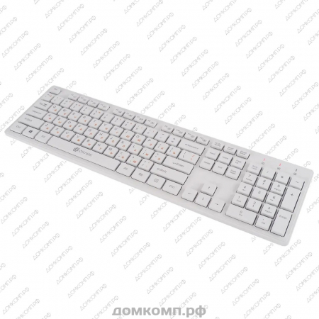 Клавиатура+мышь Oklick 240M White недорого. домкомп.рф